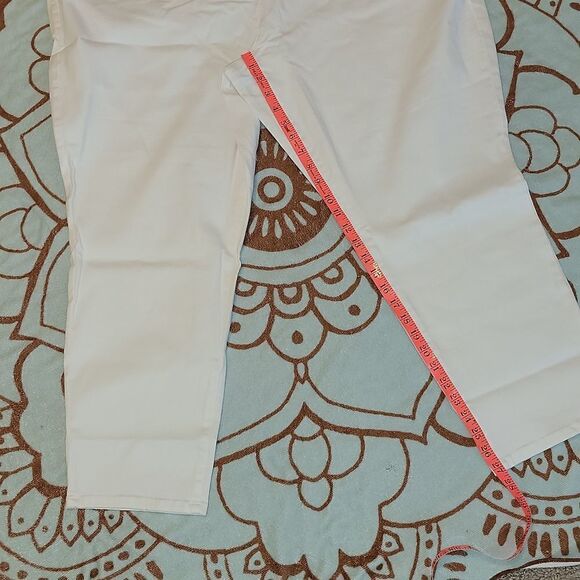 New NYDJ Sheri Ankle Jeans Optic White Plus Size 26 26W - Picture 12 of 12